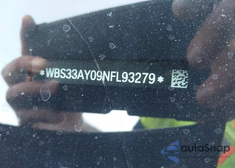 2022 BMW M3 Competition из США, поврежденный, VIN WBS33AY09NFL93279